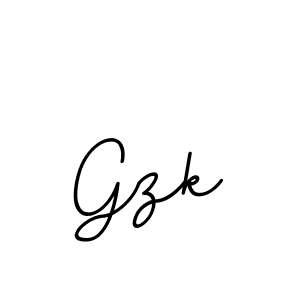 Create a beautiful signature design for name Gzk. With this signature (BallpointsItalic-DORy9) fonts, you can make a handwritten signature for free. Gzk signature style 11 images and pictures png