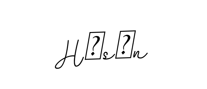 if you are searching for the best signature style for your name Həsən. so please give up your signature search. here we have designed multiple signature styles  using BallpointsItalic-DORy9. Həsən signature style 11 images and pictures png