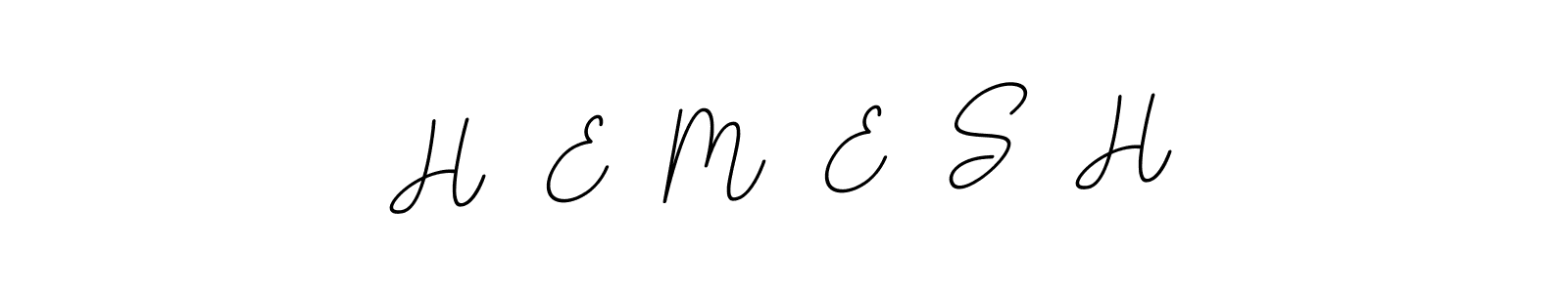 How to Draw H  E  M  E  S  H signature style? BallpointsItalic-DORy9 is a latest design signature styles for name H  E  M  E  S  H. H  E  M  E  S  H signature style 11 images and pictures png