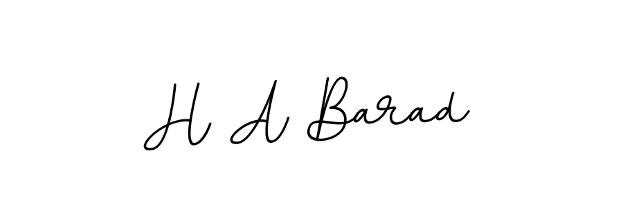 Best and Professional Signature Style for H A Barad. BallpointsItalic-DORy9 Best Signature Style Collection. H A Barad signature style 11 images and pictures png