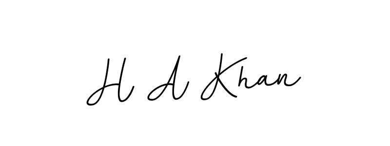 How to Draw H A Khan signature style? BallpointsItalic-DORy9 is a latest design signature styles for name H A Khan. H A Khan signature style 11 images and pictures png