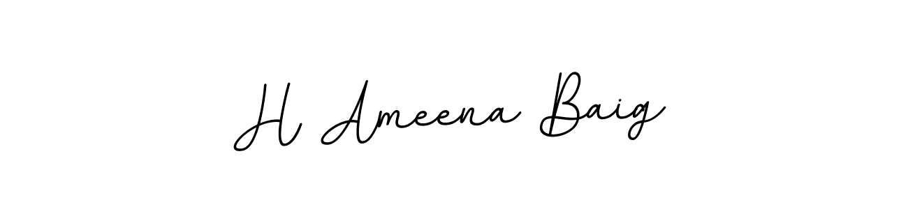 Similarly BallpointsItalic-DORy9 is the best handwritten signature design. Signature creator online .You can use it as an online autograph creator for name H Ameena Baig. H Ameena Baig signature style 11 images and pictures png