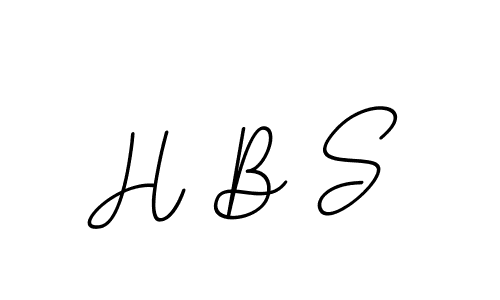 H B S stylish signature style. Best Handwritten Sign (BallpointsItalic-DORy9) for my name. Handwritten Signature Collection Ideas for my name H B S. H B S signature style 11 images and pictures png