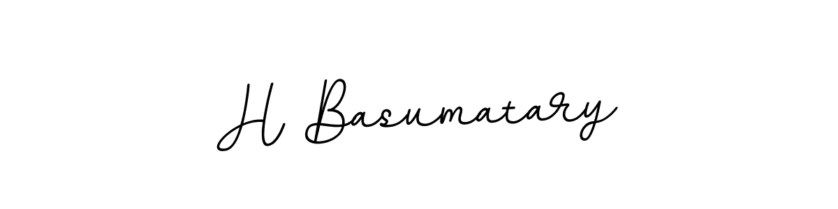 The best way (BallpointsItalic-DORy9) to make a short signature is to pick only two or three words in your name. The name H Basumatary include a total of six letters. For converting this name. H Basumatary signature style 11 images and pictures png