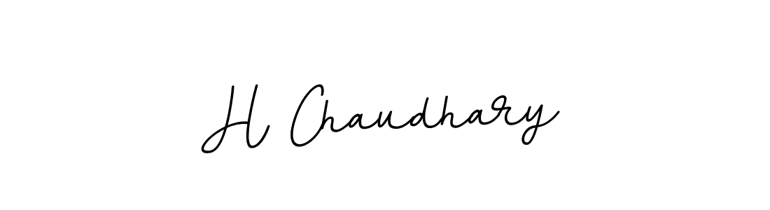 H Chaudhary stylish signature style. Best Handwritten Sign (BallpointsItalic-DORy9) for my name. Handwritten Signature Collection Ideas for my name H Chaudhary. H Chaudhary signature style 11 images and pictures png