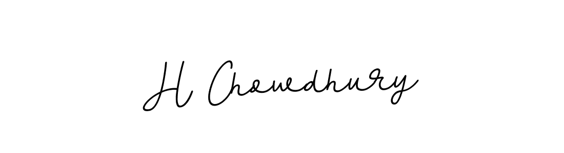The best way (BallpointsItalic-DORy9) to make a short signature is to pick only two or three words in your name. The name H Chowdhury include a total of six letters. For converting this name. H Chowdhury signature style 11 images and pictures png