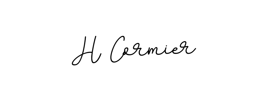 You should practise on your own different ways (BallpointsItalic-DORy9) to write your name (H Cormier) in signature. don't let someone else do it for you. H Cormier signature style 11 images and pictures png