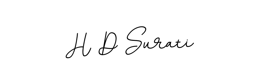 How to make H D Surati signature? BallpointsItalic-DORy9 is a professional autograph style. Create handwritten signature for H D Surati name. H D Surati signature style 11 images and pictures png