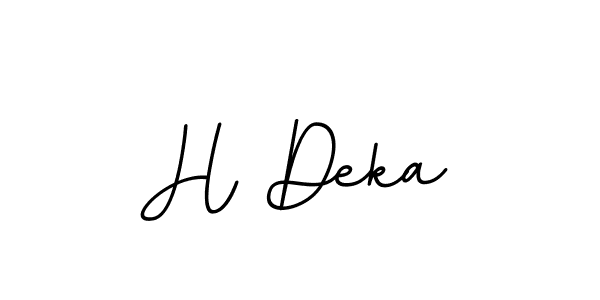 Also we have H Deka name is the best signature style. Create professional handwritten signature collection using BallpointsItalic-DORy9 autograph style. H Deka signature style 11 images and pictures png