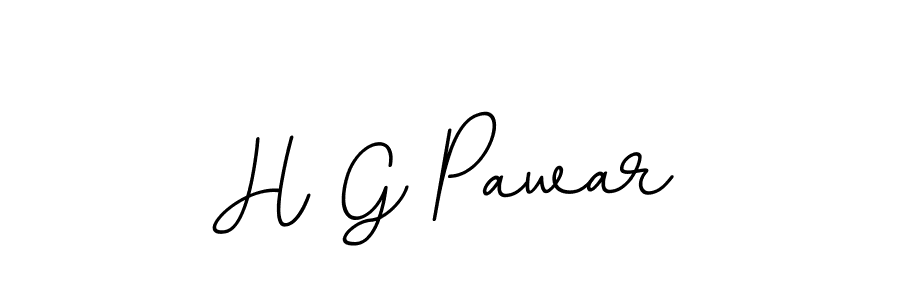 Also we have H G Pawar name is the best signature style. Create professional handwritten signature collection using BallpointsItalic-DORy9 autograph style. H G Pawar signature style 11 images and pictures png