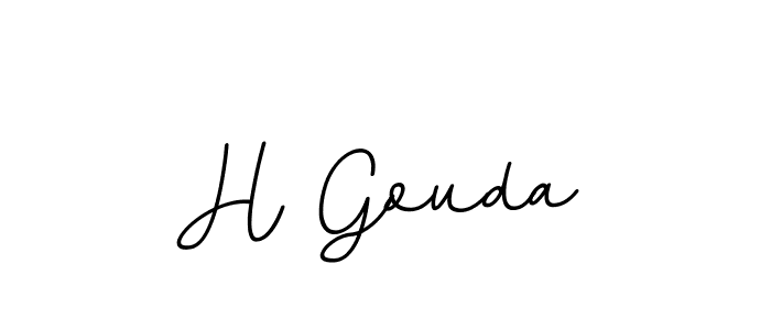 Here are the top 10 professional signature styles for the name H Gouda. These are the best autograph styles you can use for your name. H Gouda signature style 11 images and pictures png