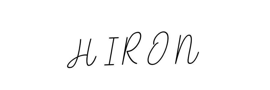 if you are searching for the best signature style for your name H I R O N. so please give up your signature search. here we have designed multiple signature styles  using BallpointsItalic-DORy9. H I R O N signature style 11 images and pictures png