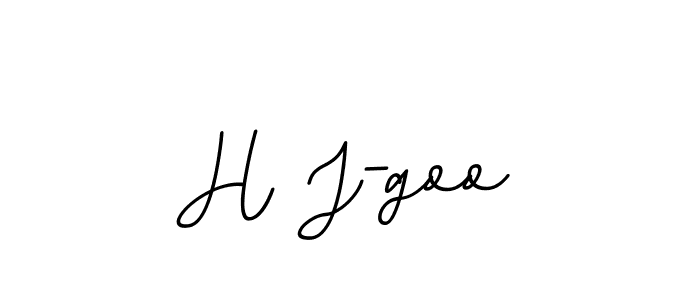 Also we have H J-goo name is the best signature style. Create professional handwritten signature collection using BallpointsItalic-DORy9 autograph style. H J-goo signature style 11 images and pictures png