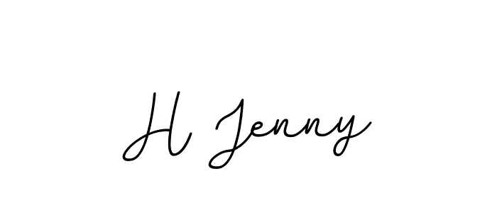 Also we have H Jenny name is the best signature style. Create professional handwritten signature collection using BallpointsItalic-DORy9 autograph style. H Jenny signature style 11 images and pictures png