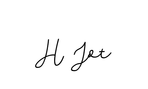 How to make H Jot signature? BallpointsItalic-DORy9 is a professional autograph style. Create handwritten signature for H Jot name. H Jot signature style 11 images and pictures png