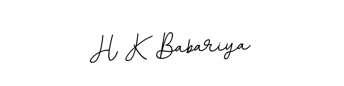 Here are the top 10 professional signature styles for the name H K Babariya. These are the best autograph styles you can use for your name. H K Babariya signature style 11 images and pictures png