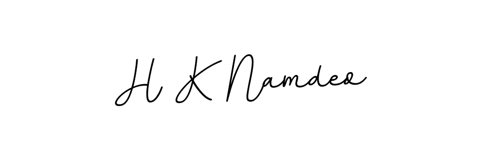 How to make H K Namdeo signature? BallpointsItalic-DORy9 is a professional autograph style. Create handwritten signature for H K Namdeo name. H K Namdeo signature style 11 images and pictures png
