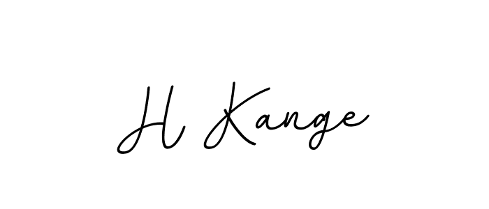 H Kange stylish signature style. Best Handwritten Sign (BallpointsItalic-DORy9) for my name. Handwritten Signature Collection Ideas for my name H Kange. H Kange signature style 11 images and pictures png