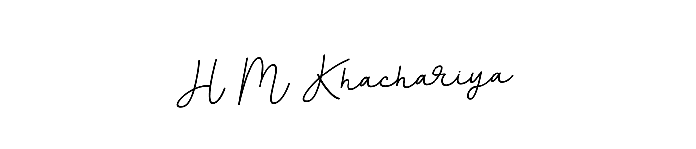 Once you've used our free online signature maker to create your best signature BallpointsItalic-DORy9 style, it's time to enjoy all of the benefits that H M Khachariya name signing documents. H M Khachariya signature style 11 images and pictures png