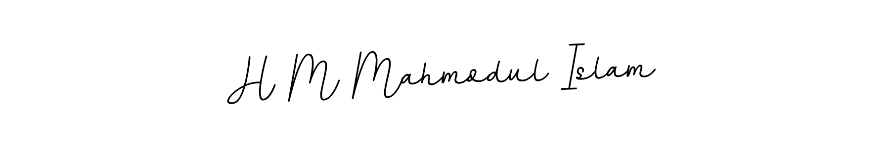 BallpointsItalic-DORy9 is a professional signature style that is perfect for those who want to add a touch of class to their signature. It is also a great choice for those who want to make their signature more unique. Get H M Mahmodul Islam name to fancy signature for free. H M Mahmodul Islam signature style 11 images and pictures png