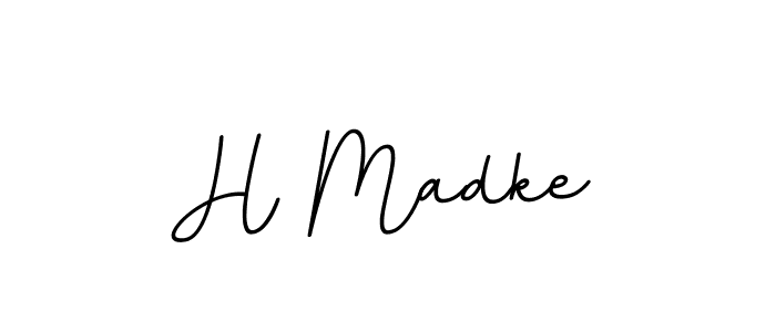 Make a beautiful signature design for name H Madke. Use this online signature maker to create a handwritten signature for free. H Madke signature style 11 images and pictures png