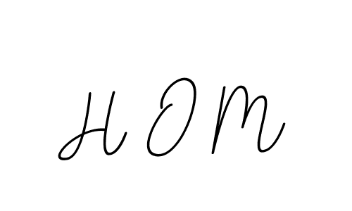 How to make H O M signature? BallpointsItalic-DORy9 is a professional autograph style. Create handwritten signature for H O M name. H O M signature style 11 images and pictures png