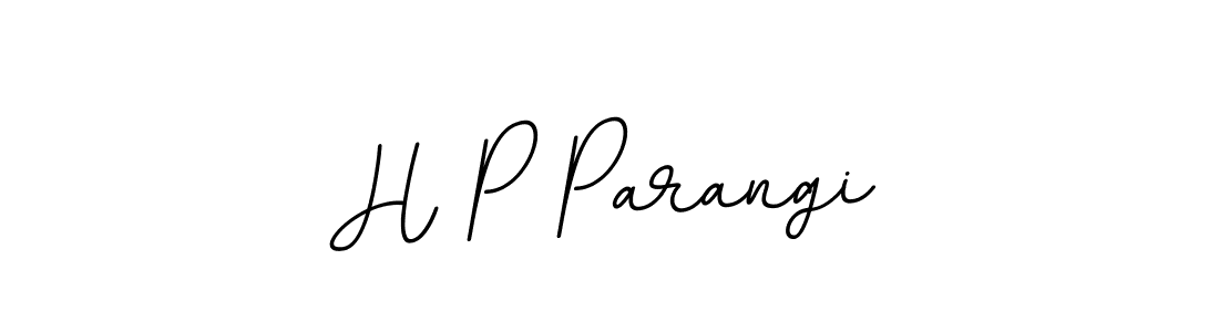 How to make H P Parangi signature? BallpointsItalic-DORy9 is a professional autograph style. Create handwritten signature for H P Parangi name. H P Parangi signature style 11 images and pictures png