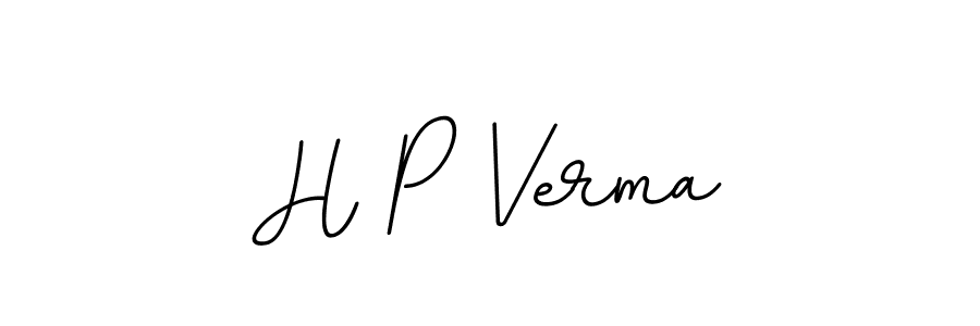Similarly BallpointsItalic-DORy9 is the best handwritten signature design. Signature creator online .You can use it as an online autograph creator for name H P Verma. H P Verma signature style 11 images and pictures png