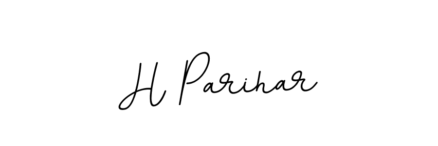 H Parihar stylish signature style. Best Handwritten Sign (BallpointsItalic-DORy9) for my name. Handwritten Signature Collection Ideas for my name H Parihar. H Parihar signature style 11 images and pictures png