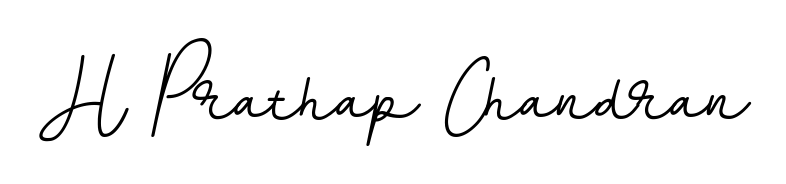 Achieve flawless digital penmanship with H Prathap Chandran name in BallpointsItalic-DORy9 font. The perfect tool for creating online signatures. H Prathap Chandran signature style 11 images and pictures png