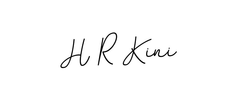 How to Draw H R Kini signature style? BallpointsItalic-DORy9 is a latest design signature styles for name H R Kini. H R Kini signature style 11 images and pictures png