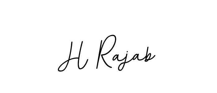 Similarly BallpointsItalic-DORy9 is the best handwritten signature design. Signature creator online .You can use it as an online autograph creator for name H Rajab. H Rajab signature style 11 images and pictures png