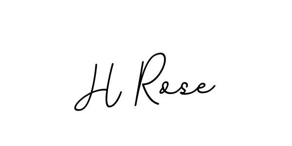 Best and Professional Signature Style for H Rose. BallpointsItalic-DORy9 Best Signature Style Collection. H Rose signature style 11 images and pictures png