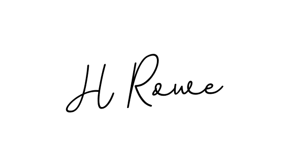 Make a beautiful signature design for name H Rowe. Use this online signature maker to create a handwritten signature for free. H Rowe signature style 11 images and pictures png