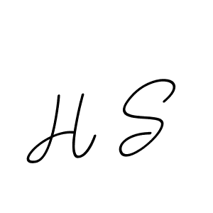 Also we have H S name is the best signature style. Create professional handwritten signature collection using BallpointsItalic-DORy9 autograph style. H S signature style 11 images and pictures png