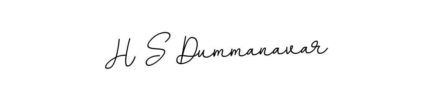 How to make H S Dummanavar signature? BallpointsItalic-DORy9 is a professional autograph style. Create handwritten signature for H S Dummanavar name. H S Dummanavar signature style 11 images and pictures png