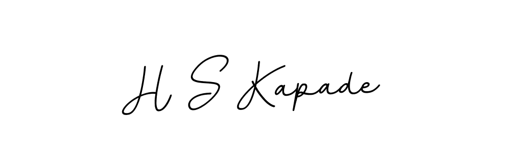 BallpointsItalic-DORy9 is a professional signature style that is perfect for those who want to add a touch of class to their signature. It is also a great choice for those who want to make their signature more unique. Get H S Kapade name to fancy signature for free. H S Kapade signature style 11 images and pictures png