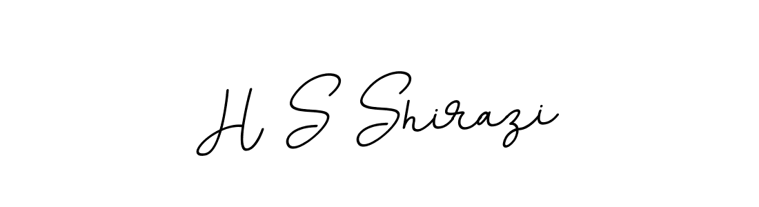 Also we have H S Shirazi name is the best signature style. Create professional handwritten signature collection using BallpointsItalic-DORy9 autograph style. H S Shirazi signature style 11 images and pictures png