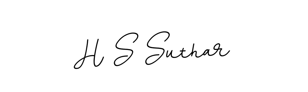 BallpointsItalic-DORy9 is a professional signature style that is perfect for those who want to add a touch of class to their signature. It is also a great choice for those who want to make their signature more unique. Get H S Suthar name to fancy signature for free. H S Suthar signature style 11 images and pictures png