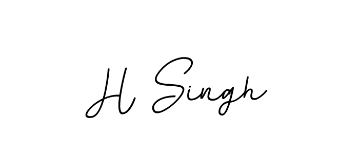 H Singh stylish signature style. Best Handwritten Sign (BallpointsItalic-DORy9) for my name. Handwritten Signature Collection Ideas for my name H Singh. H Singh signature style 11 images and pictures png