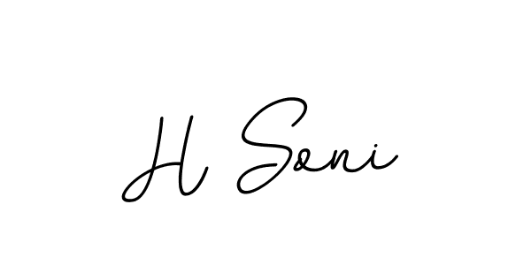 if you are searching for the best signature style for your name H Soni. so please give up your signature search. here we have designed multiple signature styles  using BallpointsItalic-DORy9. H Soni signature style 11 images and pictures png