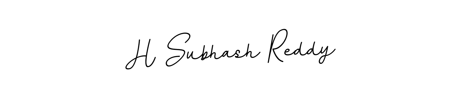 You can use this online signature creator to create a handwritten signature for the name H Subhash Reddy. This is the best online autograph maker. H Subhash Reddy signature style 11 images and pictures png