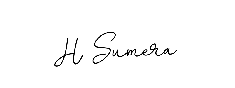 It looks lik you need a new signature style for name H Sumera. Design unique handwritten (BallpointsItalic-DORy9) signature with our free signature maker in just a few clicks. H Sumera signature style 11 images and pictures png