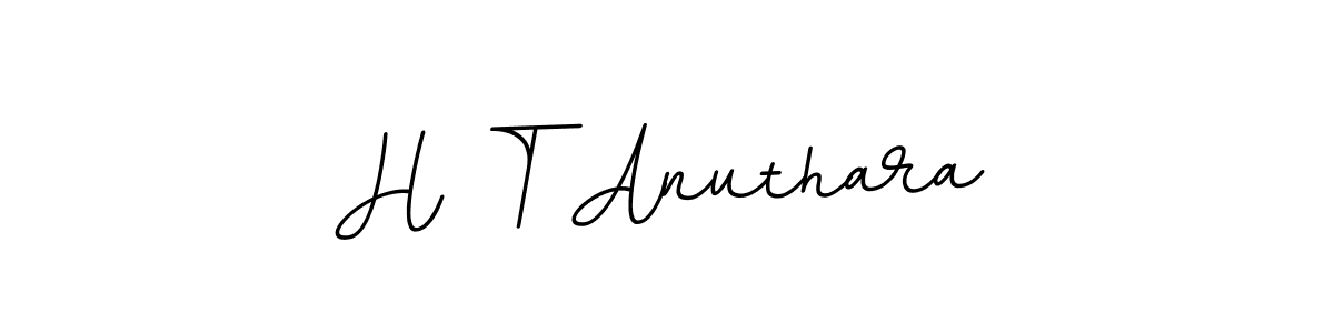 It looks lik you need a new signature style for name H T Anuthara. Design unique handwritten (BallpointsItalic-DORy9) signature with our free signature maker in just a few clicks. H T Anuthara signature style 11 images and pictures png