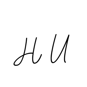 This is the best signature style for the H U name. Also you like these signature font (BallpointsItalic-DORy9). Mix name signature. H U signature style 11 images and pictures png