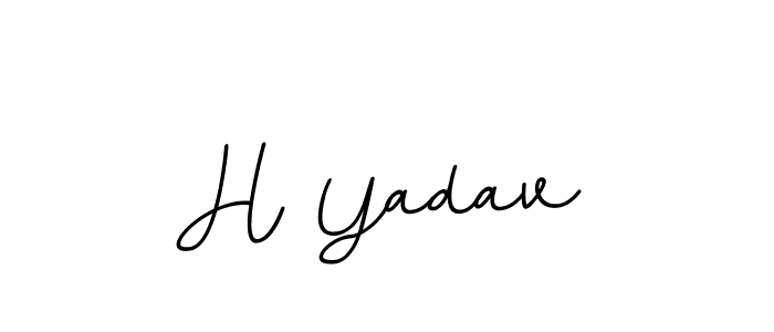 It looks lik you need a new signature style for name H Yadav. Design unique handwritten (BallpointsItalic-DORy9) signature with our free signature maker in just a few clicks. H Yadav signature style 11 images and pictures png