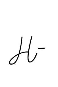 How to Draw H- signature style? BallpointsItalic-DORy9 is a latest design signature styles for name H-. H- signature style 11 images and pictures png