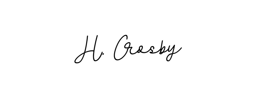 if you are searching for the best signature style for your name H. Crosby. so please give up your signature search. here we have designed multiple signature styles  using BallpointsItalic-DORy9. H. Crosby signature style 11 images and pictures png