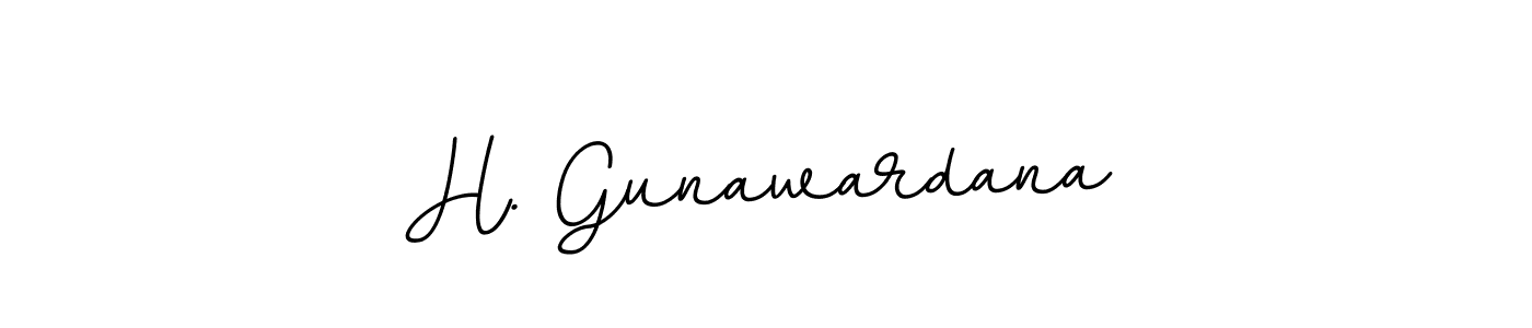 How to make H. Gunawardana signature? BallpointsItalic-DORy9 is a professional autograph style. Create handwritten signature for H. Gunawardana name. H. Gunawardana signature style 11 images and pictures png