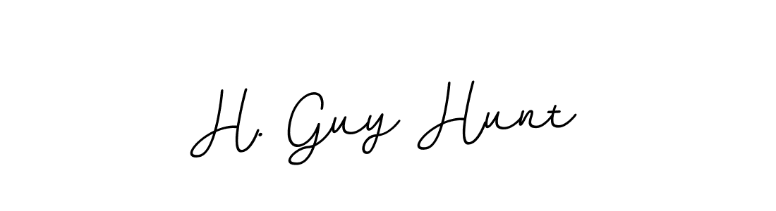 You should practise on your own different ways (BallpointsItalic-DORy9) to write your name (H. Guy Hunt) in signature. don't let someone else do it for you. H. Guy Hunt signature style 11 images and pictures png